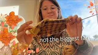 Happy change of plans! | Knitting Vlogtober #29