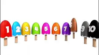 Old MacDonald Song | Learn Numbers with Number Ice Cream Popsicles Song|Numbers Songs|Nursery Rhymes