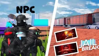 Обновление  Roblox Jailbreak NPC Новий поезд Roblox Jailbreak