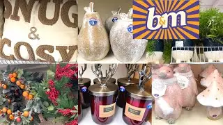 B&M WINTER/CHRISTMAS HOME DECOR | COME SHOP WITH ME | SEPTEMBER 2022| Nuzlifestyle