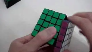 Structure modification of a Rubik's Professor Cube (5x5)
