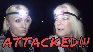 ATTACKED AT THIS ABANDONED OLD GHOST TOWN (GLASS THROWN)!
