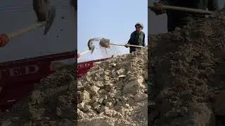 How  loading small #truck #dailyvlog #flyxo #construction #unfrezzmyaccount #viral #shortsfeed فقحه