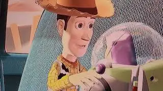 Woody and buzz at pizza planet