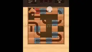 Roll the Ball slide puzzle Moving H Pack Level 16 Solution