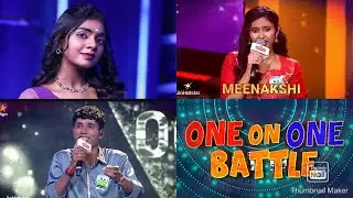 Super Singer 11 | One-on-One Battle! 3 Winners Get ₹1 Lakh | Meenakshi &bull; Dharshana &bull; Saran Raja