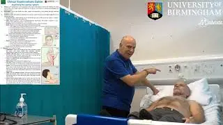 A Demonstration of Cardiovascular Examination for the MPharm Course
