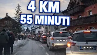 Livigno oggi: 4 km in 55 minuti | Traffico, partenze e festa