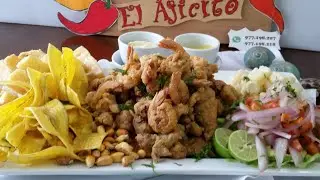 Chicharrón de pescado y mariscos, la famosa 