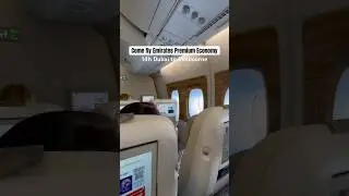 14hr Emirates Premium Economy flight #shorts #emirates #shortsviral