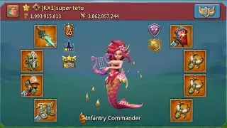 Mix Rallies On Castle In DA Test Mode #lordsmobile #lordsmobilerallies #lordsmobileguias