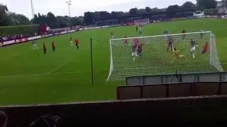 Kallum Higginbotham free kick and Ashcroft scores 5th vs Brechin