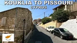 DRIVING from KOUKLIA VILLAGE to PISSOURI VILLAGE in CYPRUS 4K  (60fps)