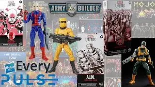 Every Marvel Legends Hasbro Pulse Exclusive Army Builders 