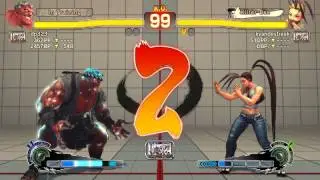 Ultra Street Fighter IV battle: Hakan vs Ibuki
