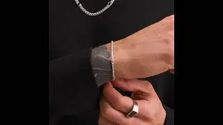 Rope Silver Bracelet For Men