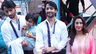 Shaheer Sheikh & Chestha Bhagat Spotted On Set Of Kuch Rang Pyar Ke Aise Bhi 3 | कुछ रंग प्यार के ऐस