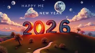 Happy New Year 2026 4K Wallpaper | Elegant Luxury New Year Background