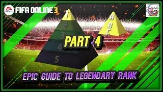 1v1 Legendary Rank Formation, Strategies, Tips and Tricks Part 4 - FIFA ONLINE 3 (ENGLISH)
