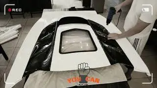 Part 4 DIY: Carbon Fiber Hood Vented & Window Hood | Repsol13 F26 Corvette C7