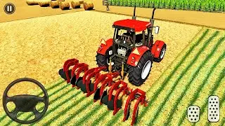 Real Farming Tractor Simulator 2021 - Wheat Harvester Tractor Driving - Android Gameplay