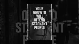 Small steps, big change: Your growth will offend stagnant people ✨