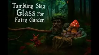 Tumbling Slag Glass for Fairy Gardens