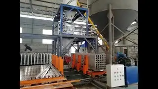 Eps cement sandwich panel machine manufacturing process of Light partition board equipment