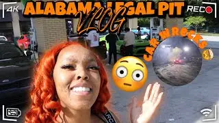 ALABAMA LEGAL PIT (CARS ON FIRE, CAR WRECKS, & ETC) 😳