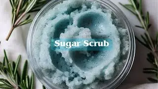 DIY Sugar Shower Scrub | 3 ingredients Only | How to make your own body scrub at home