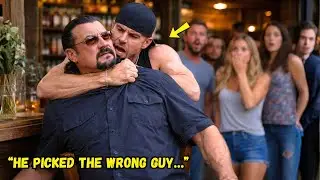 HE MOCKED STEVEN SEAGAL IN PUBLIC &mdash; ONE CALM MOVE LEFT EVERYONE SPEECHLESS....