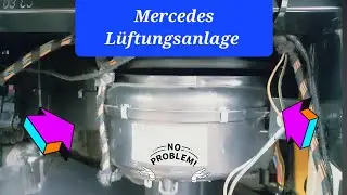 🚘🛠️🌡️Mercedes Stellmotor Lüftung Lüftungsanlage  Innenraum Heizung Klimaanlage Reparatur