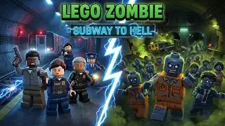 Zombie Outbreak: Subway To Hell | LEGO Zombie Animation | Full Episode 5