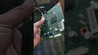 LOGIC BOARD / PCB OF HP LASERJET PRINTER #logicboard #pcb #motherboard #shorts #technology #hpsuppor