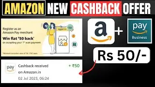 Amazon Flat Rs 50 Cashback | Amazon New Cashback Offer | Amazon Merchant Offer | Amazon New Offer
