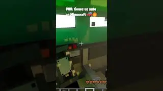 🏆 Minecraft con autos 🤯🔥 #minecraft #auto #bedrock #mods #minecraftjava #minecraftpe #hotwheels