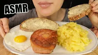 ASMR OVEN MEATLOAF w/ POTATO SALAD BREAD GERMAN FOOD MUKBANG EATING SOUNDS No Talking 먹방 Kasmia ASMR
