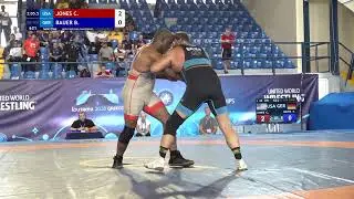 Charles JONES (USA) vs. Bernhard BAUER (GER) | WORLD WRESTLING CHAMPIONSHIPS 2023 | Semi Final | GR