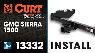 Trailer Hitch Install: CURT 13332 on a GMC Sierra 1500
