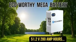 Unboxing 3 MEGA Eco-Worthy Solar Batteries! (280Ah LFP)