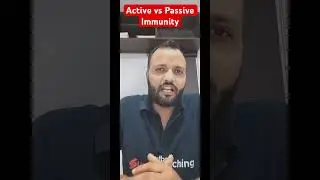 Active vs Passive Immunity | Quick Concept | Dr Lalit Pal #shortsvideo #shorts #csirnetlifescience