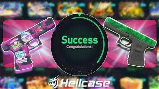 Crazy Hellcase Upgrade Streak!!!