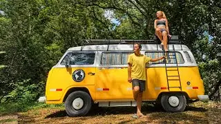VW Kombi Campervan Conversion ASMR | Full Build &ndash; Start to Finish (No Talking)