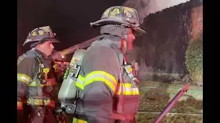 Large Residential Fire in Coram NY 1/4/26