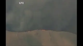 Watch Live: Grass fire in Fairfield, California, near Paradise Valley, officers evacuating homes