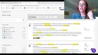 Exploring Web of Science