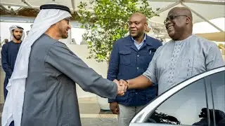 URGENT AVANT WASHNGTON LE PRESIDENT FELIX TSHISEKEDI EST ARRIVEE A ABU DHABI POUR SIGNER UN ACCORD
