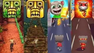 Subway Jake 🆚 Talking Tom 🆚 Temple Hero৮ 🆚 Temple Legend 🎮 Epic Chase!
