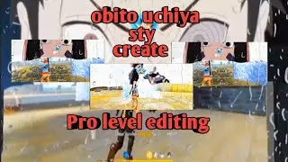 Free fire obito Uchiha Sky cake (white zx99) Pro level editing
