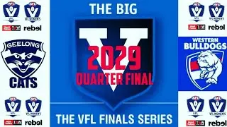 Pro Footballer Career Shay Smithey [The 2029 VFL FINALS SERIES - QUARTER FINAL] Season 8